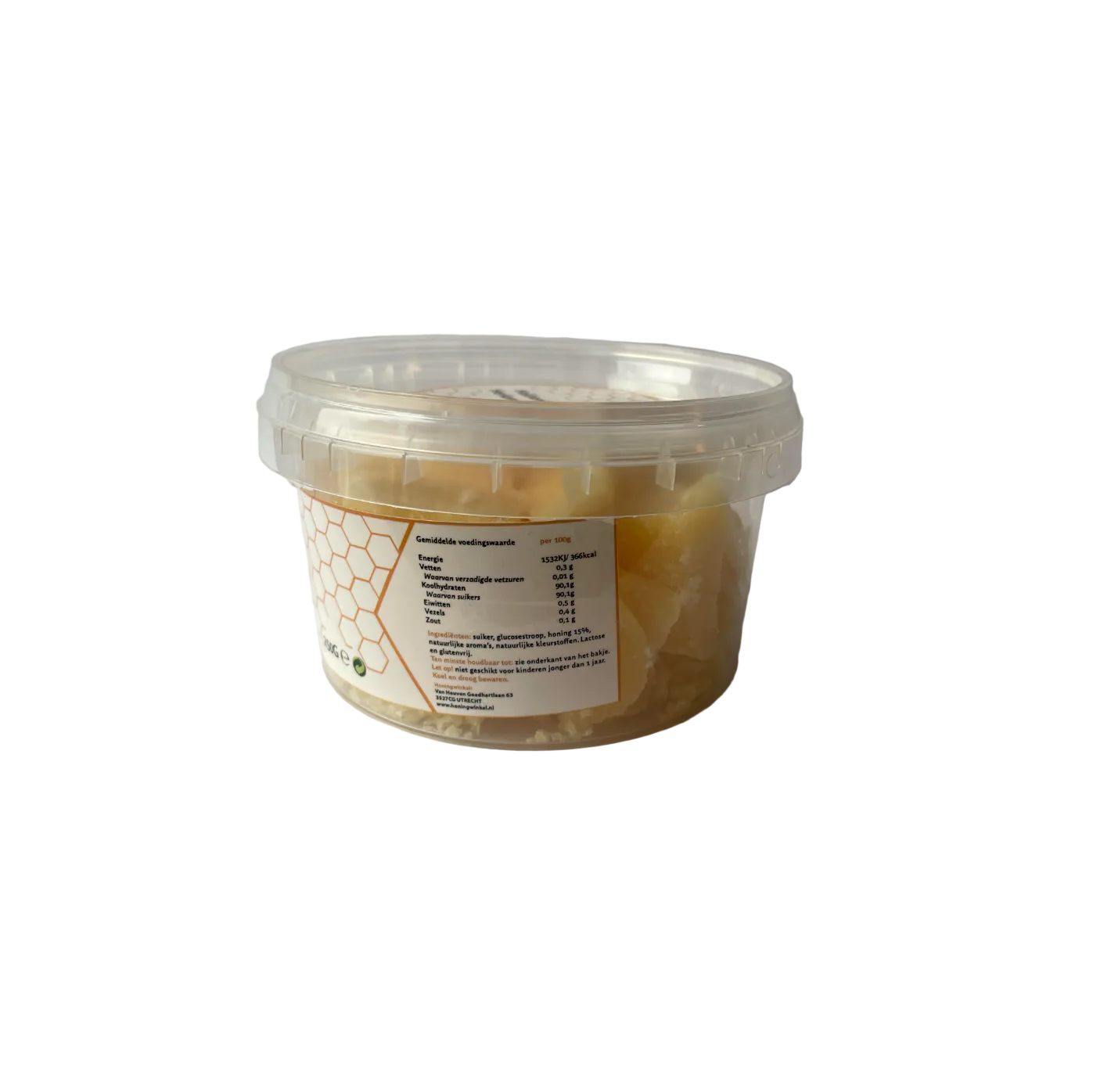 Hakhoning menthol 250g Honingwinkel
