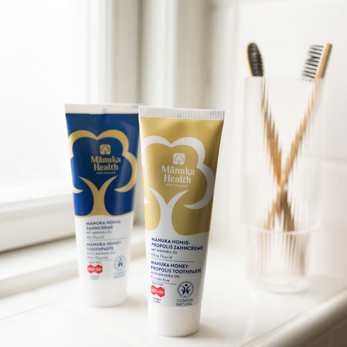 Manuka MGO 400+ tandpasta met manuka olie en propolis 75ml Europa Manuka Health