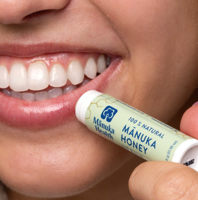 Manukahoning lippenbalsem met bijenwas en Calendula Nieuw-Zeeland 4.5g Manuka Health