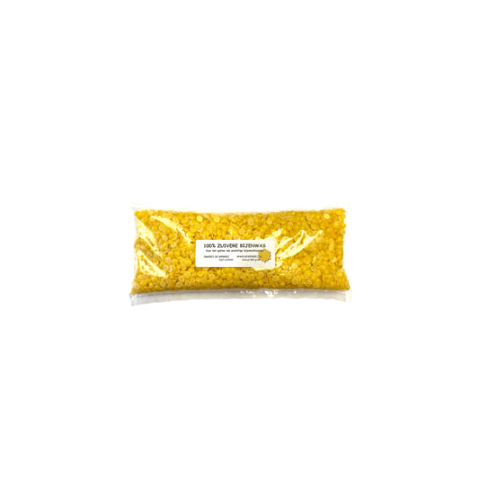 100% zuivere bijenwas 500g Imkerij de Werkbij - Honingwinkel