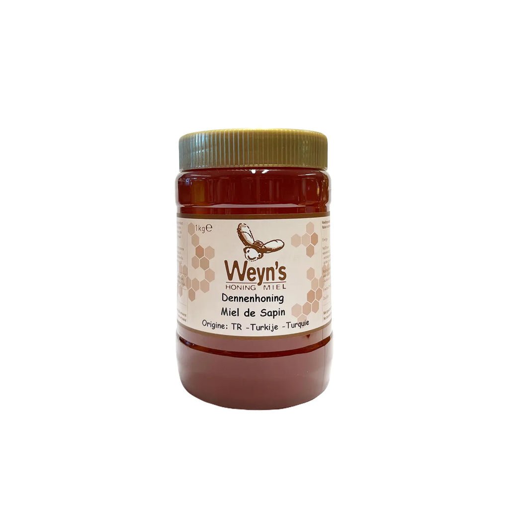 Dennenhoning 1kg Turkije Weyn's (vloeibaar) - Honingwinkel