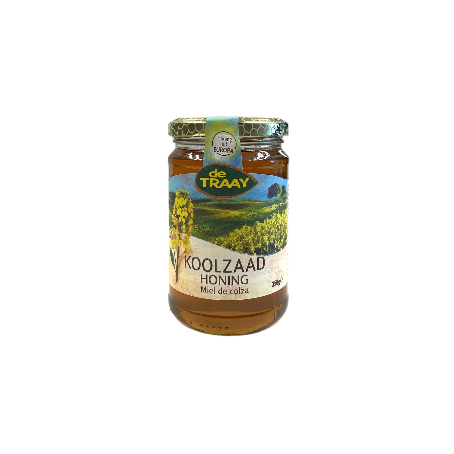Gangbare koolzaadhoning 350g de Traay (vloeibaar) - Honingwinkel