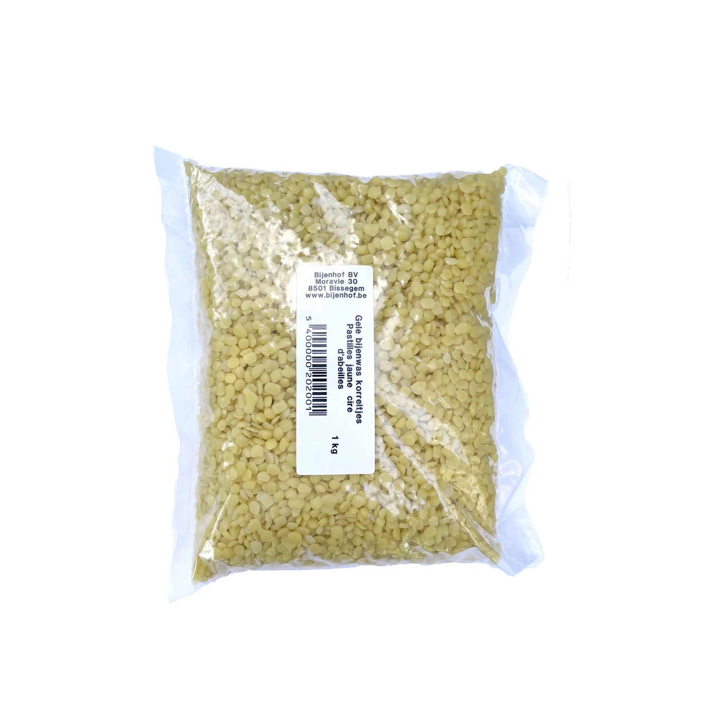 Gele bijenwas 1kg Bijenhof - Honingwinkel