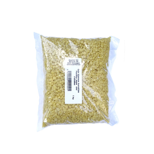 Gele bijenwas 1kg Bijenhof - Honingwinkel