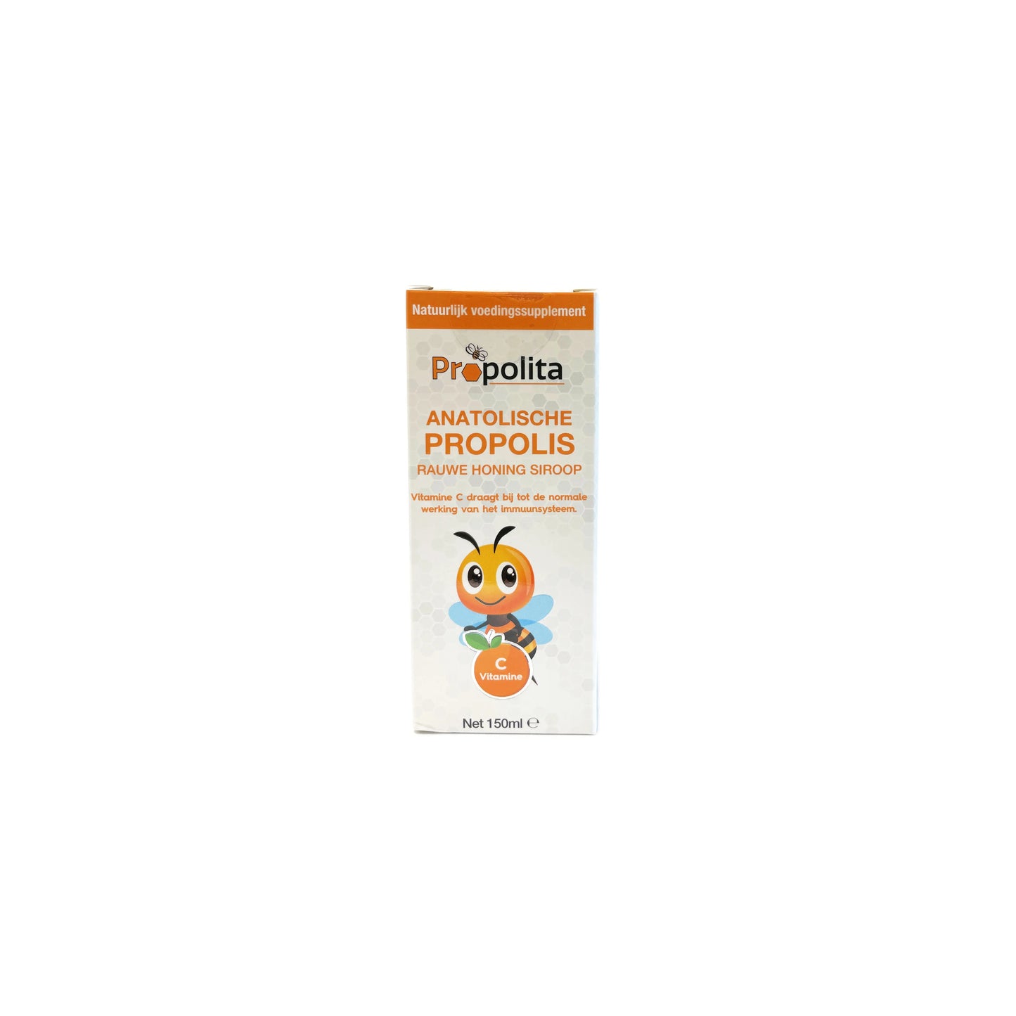 Propolis en rauwe honing siroop Turkije 150 ml Propolita - Honingwinkel