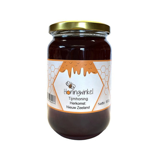 Tijmhoning 900g Nieuw-Zeeland Honingwinkel (vloeibaar) - Honingwinkel