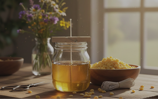 Zelf bijenwaskaarsen maken: 3 eenvoudige methodes voor de mooiste resultaten