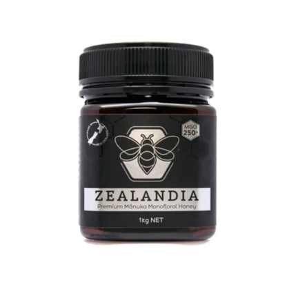Manukahoning MGO 250+ Monofloral 1kg Nieuw-Zeeland Zealandia