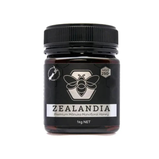 Manukahoning MGO 250+ Monofloral 1kg Nieuw-Zeeland Zealandia