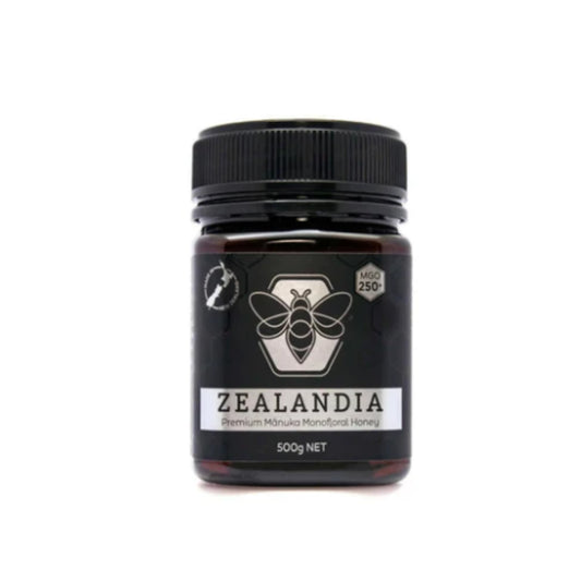 Manukahoning MGO 250+ Monofloral 500g Nieuw-Zeeland Zealandia