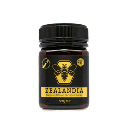 Manukahoning MGO 550+ Monofloral 500g Nieuw-Zeeland Zealandia