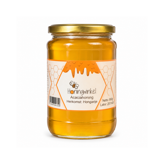 Acaciahoning 900g Hongarije Honingwinkel