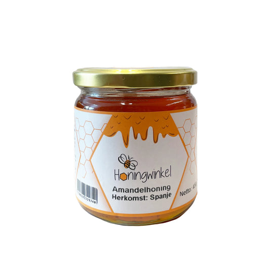 Amandelhoning 450g Spanje Honingwinkel (vloeibaar)