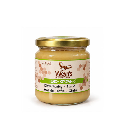 Biologische Klaverhoning 450g Weyn's