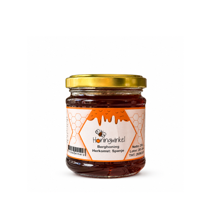 Berghoning 250g Spanje (vloeibaar) Honingwinkel.nl