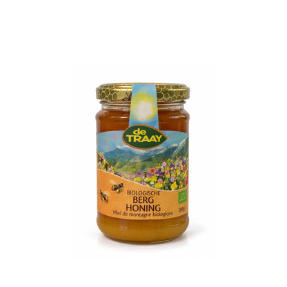 Organic mountain honey 350g de Traay (cream)