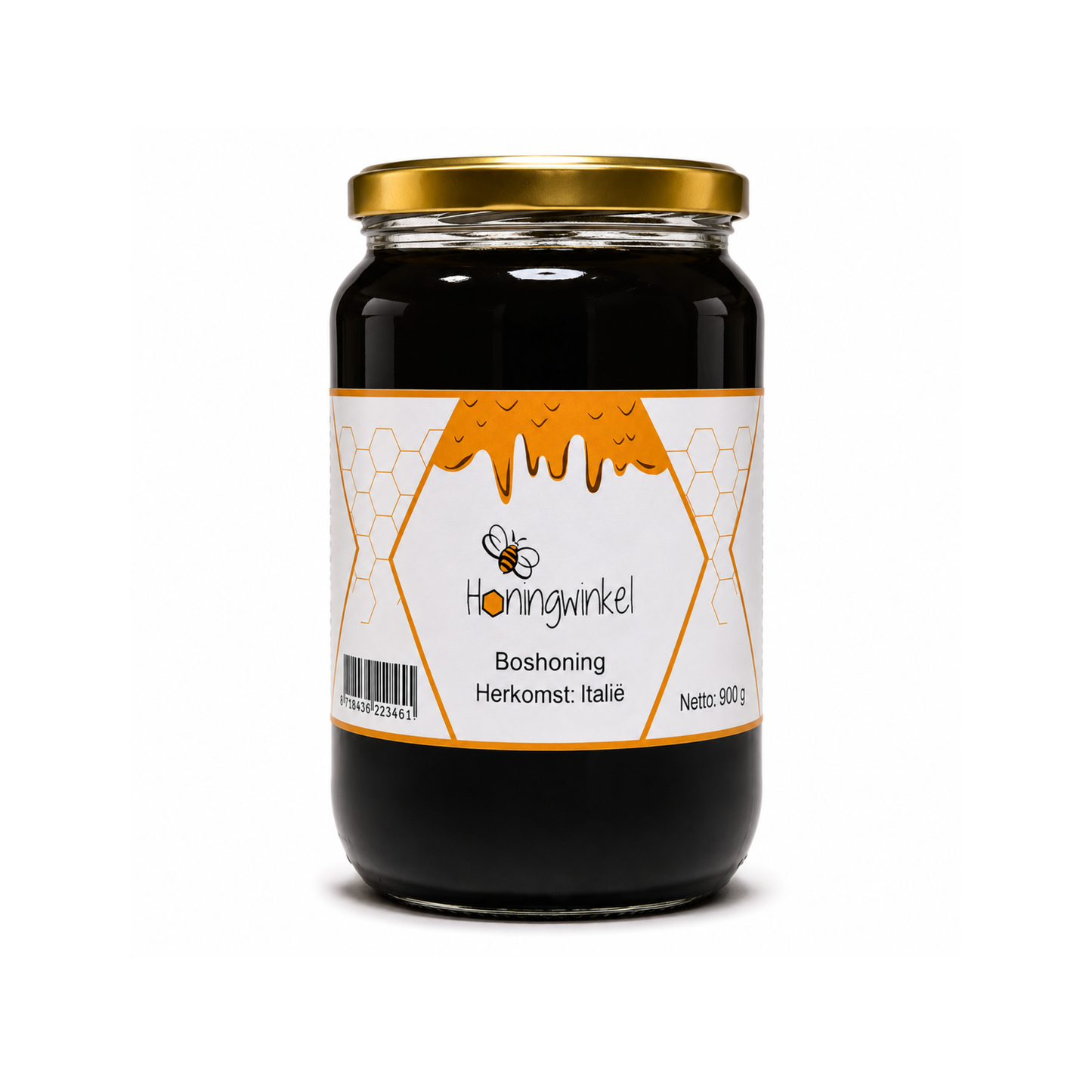 Boshoning 900g Italië Honingwinkel (vloeibaar)