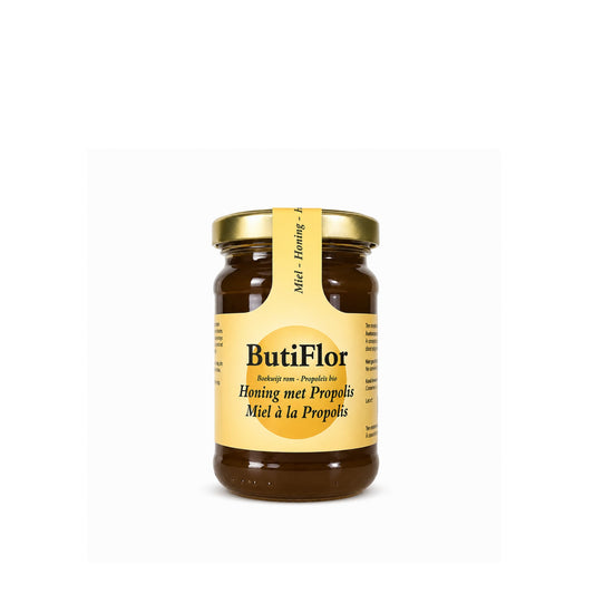 ButiFlor (Honing met propolis) 125g Hongarije, Frankrijk Weyn's (vloeibaar)