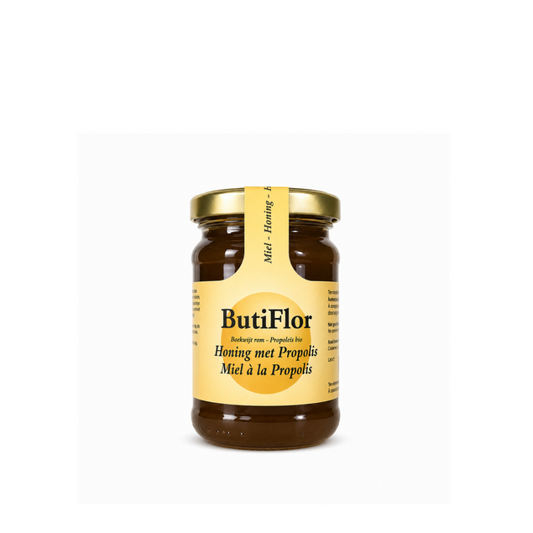 ButiFlor (Honing met propolis) 125g Hongarije, Frankrijk Weyn's (vloeibaar)