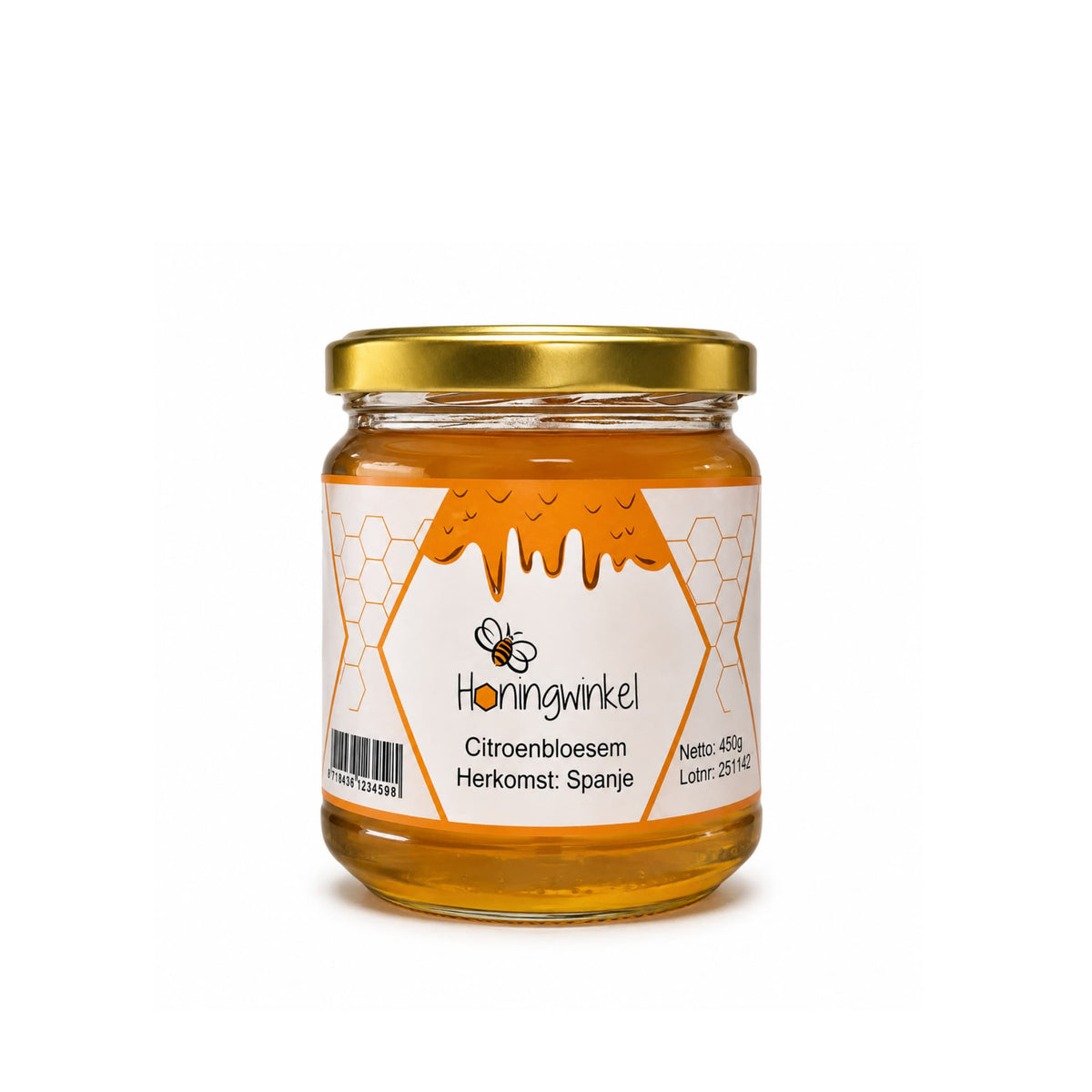 Lemon Blossom Honey 450g Spain Honey Shop