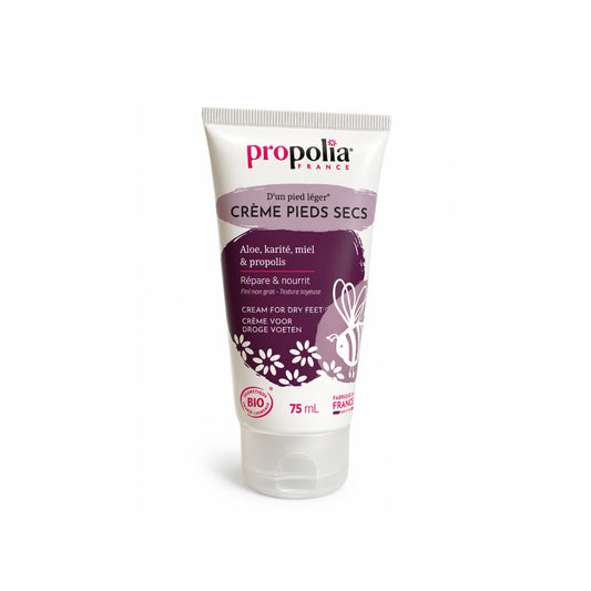 Bio Crème voor droge voeten met propolis 75ml Propolia