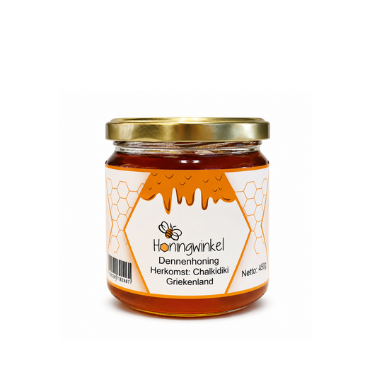 Dennenhoning Griekenland 450g Honingwinkel (vloeibaar)