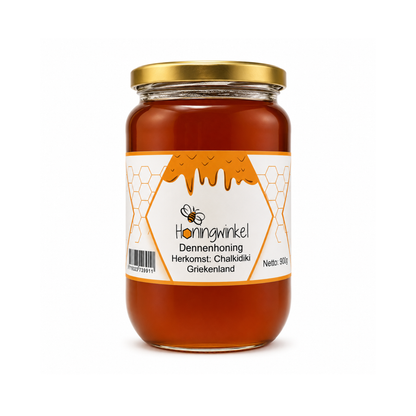Dennenhoning Griekenland 900g Honingwinkel (vloeibaar)
