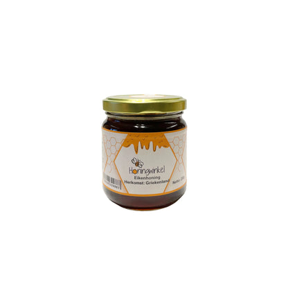 Eikenhoning 250g Griekenland Honingwinkel (vloeibaar)