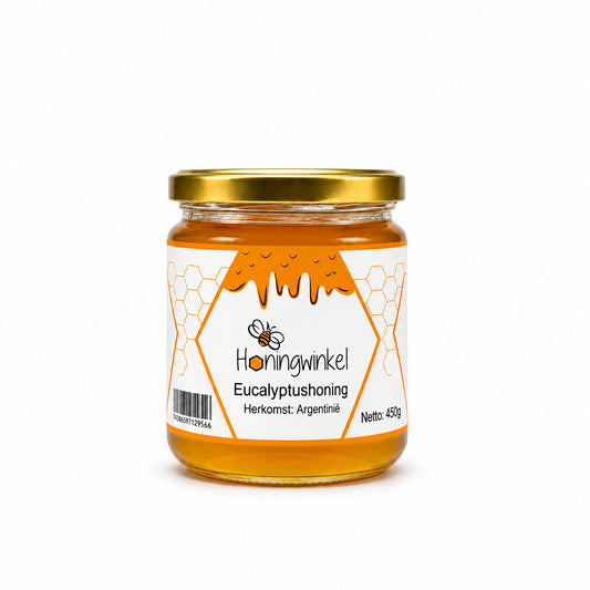 Eucalyptushoning 450g Argentinië Honingwinkel (vloeibaar)