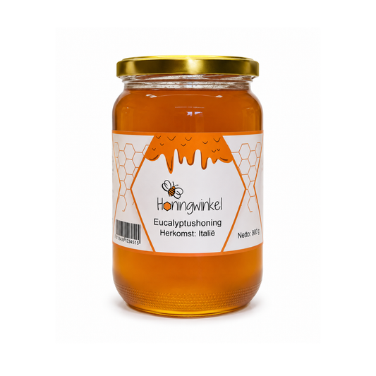 Eucalyptushoning Italië 900g Honingwinkel (vloeibaar)