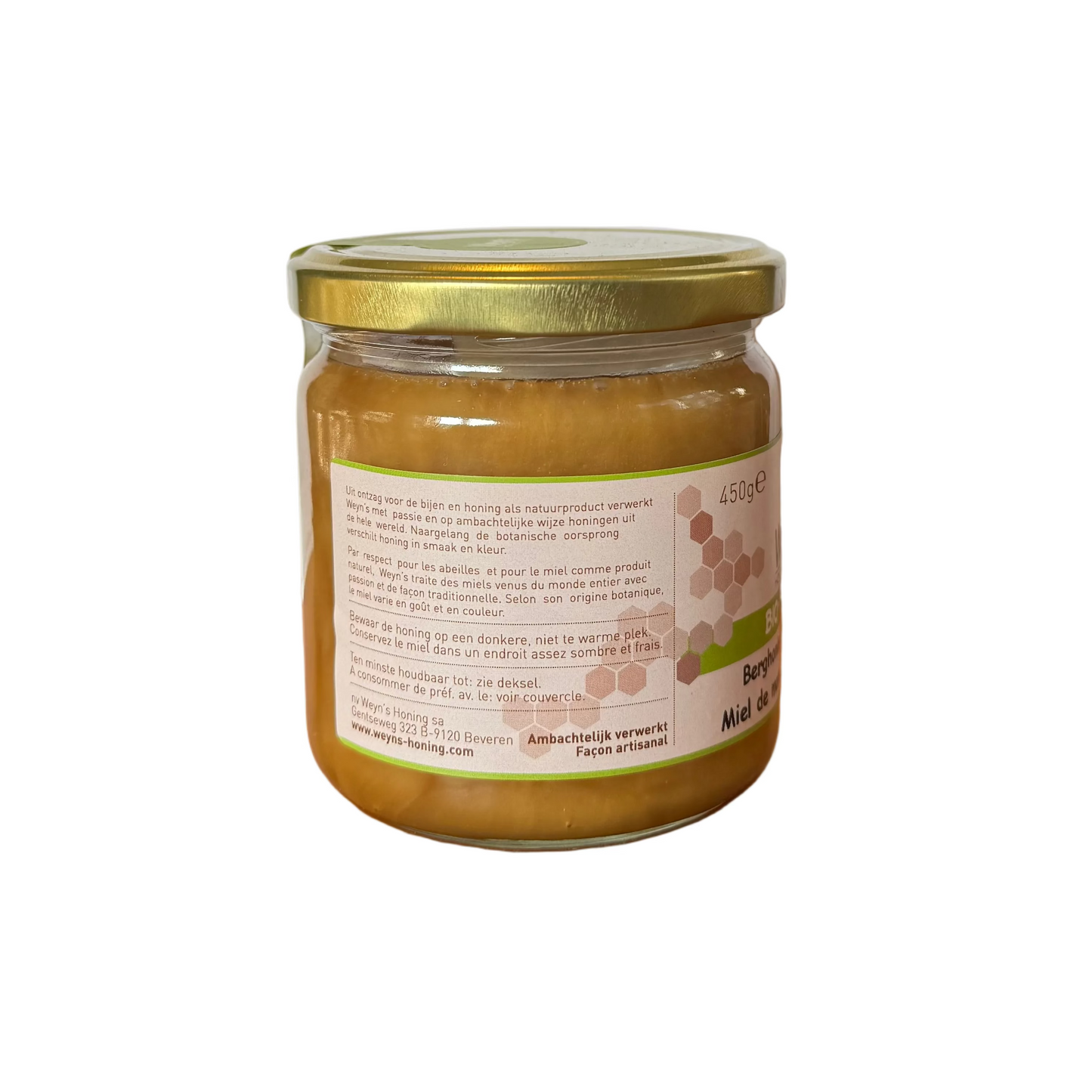 Biologische Berghoning 450g Mexico Weyn's