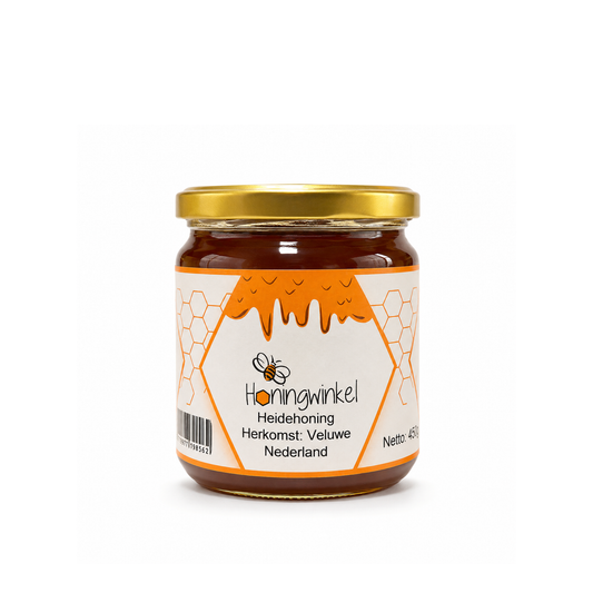 Heidehoning 450g Veluwe, Nederland Honingwinkel