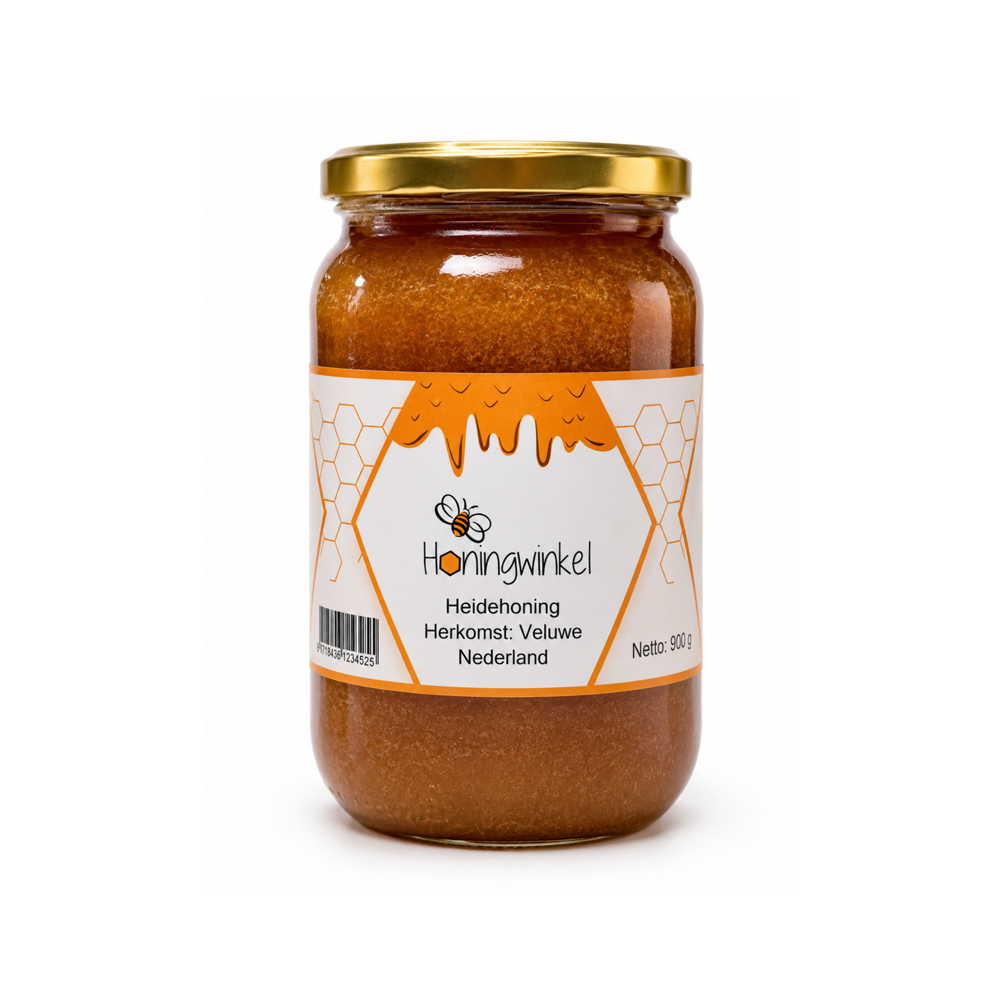 Heidehoning 900g Veluwe, Nederland Honingwinkel