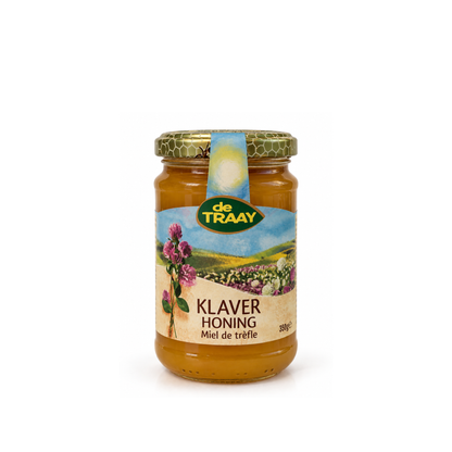 Kleehonig 350g de Traay (cremig)