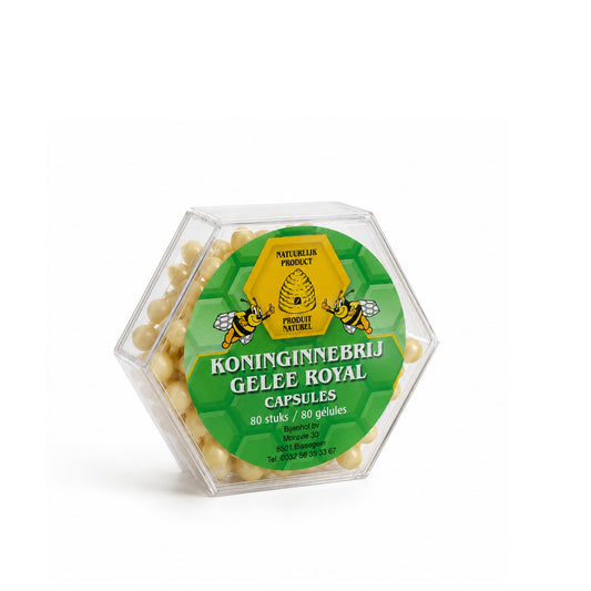 Koninginnebrij capsules 80 stuks Bijenhof 283mg per capsule België