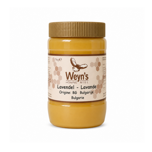 Lavendelhoning 1kg Bulgarije  Weyn's (crème)