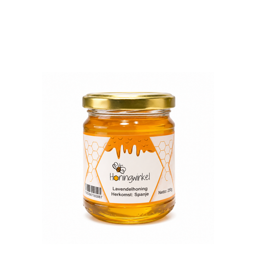 Lavendelhoning 250g Spanje Honingwinkel (vloeibaar)