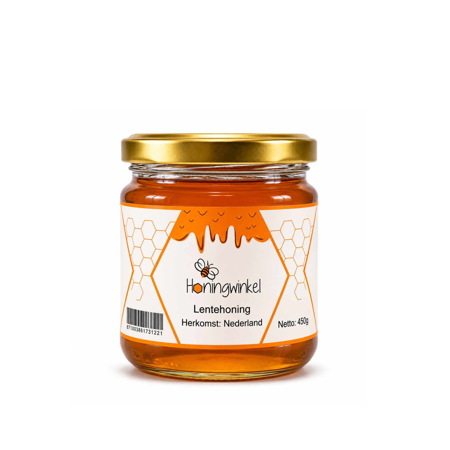 Lentehoning Nederland 450g Honingwinkel
