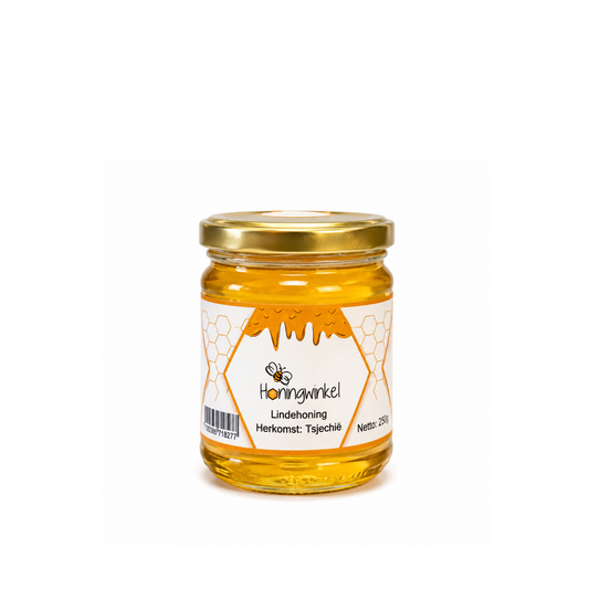 Lindehoning 250g Tsjechië Honingwinkel (vloeibaar)