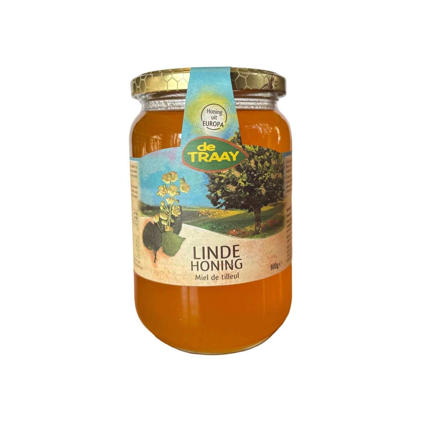 Lindehoning 900g Hongarije de Traay (vloeibaar)