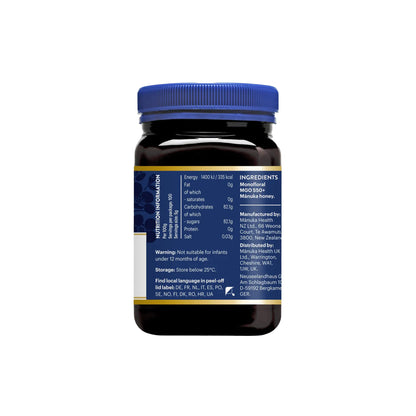 MGO 550+ 500g Nieuw-Zeeland Manuka Health