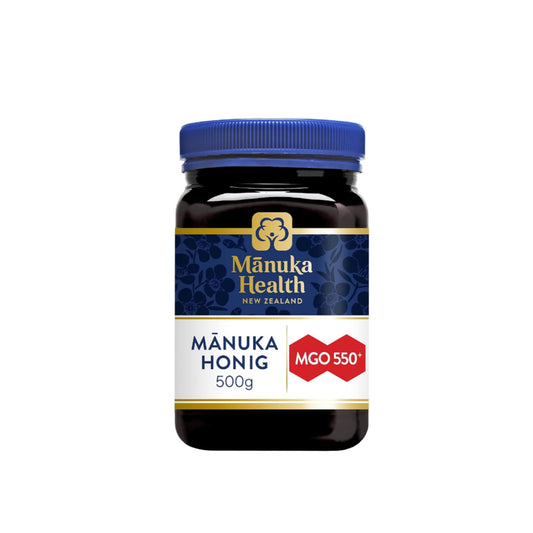 Manukahoning MGO 550+ 500g Manuka Health Nieuw-Zeeland