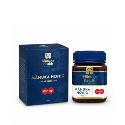 Manukahoning MGO 850+ 250g Nieuw-Zeeland Manuka Health