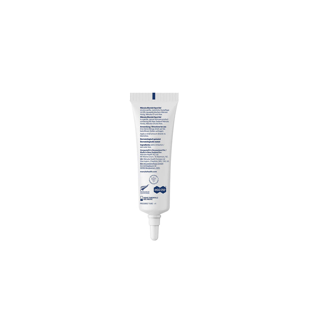 Manuka gel voor smetvlekken (blemish) 20ml Nieuw-Zeeland Manuka Health