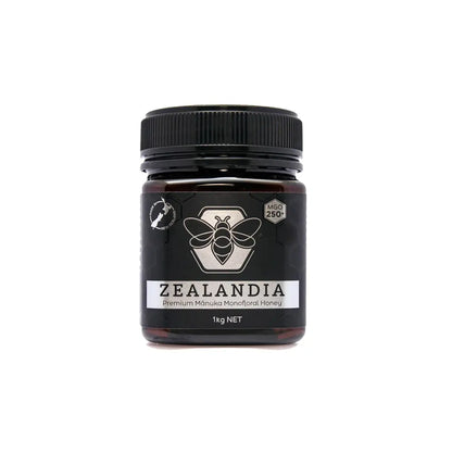 Manukahoning MGO 250+ 1kg Nieuw-Zeeland Zealandia