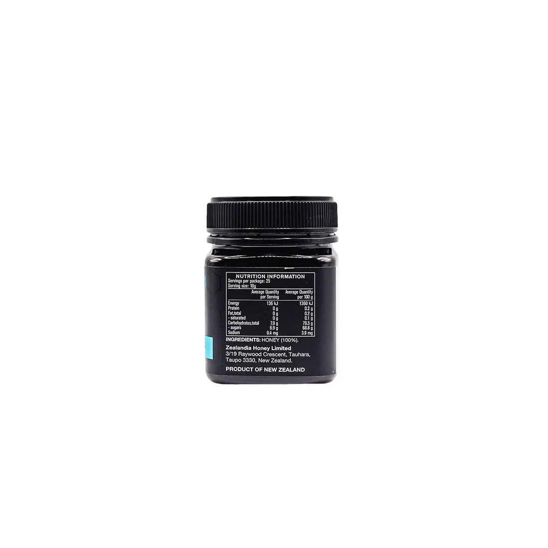 Manukahoning MGO 850+ Nieuw-Zeeland 250g Zealandia