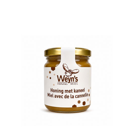 Honing met kaneel Bulgarije 250g Weyn's (crème)