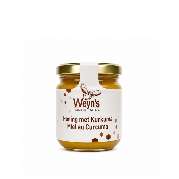 Honing met kurkuma