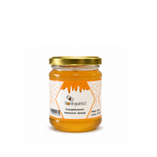 Oranjebloesem Spanje 250g Honingwinkel