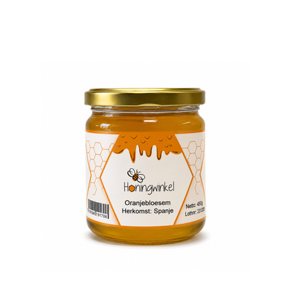 Oranjebloesemhoning 450g Spanje Honingwinkel